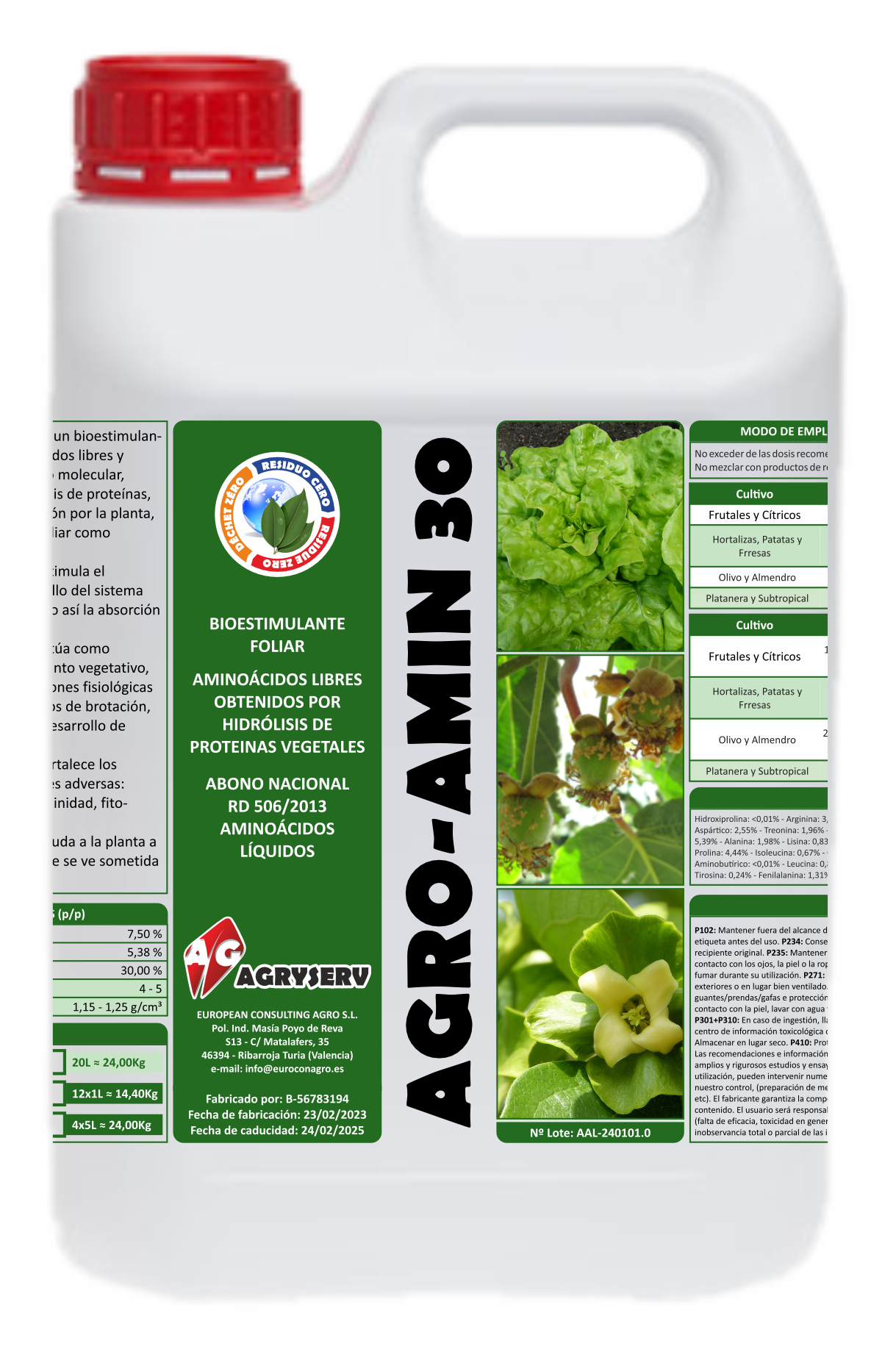 Envase AGRO-AMIN 30