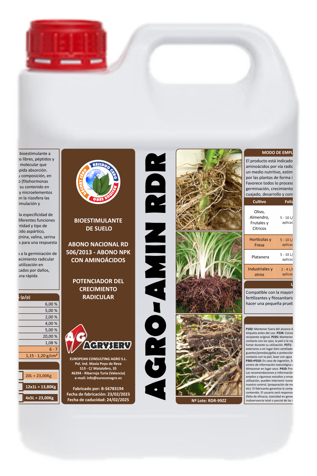 Envase AGRO-AMIN RDR