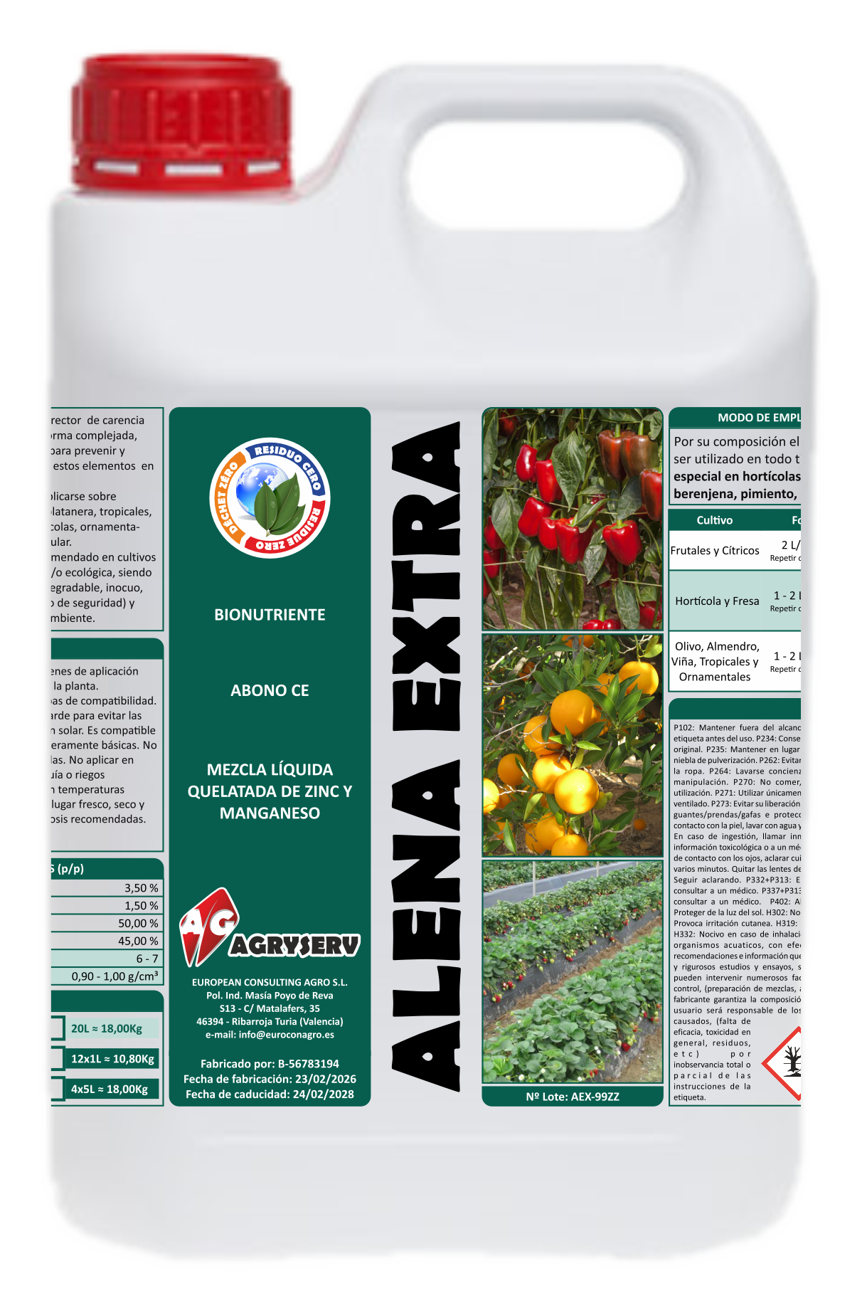 Envase ALENA EXTRA