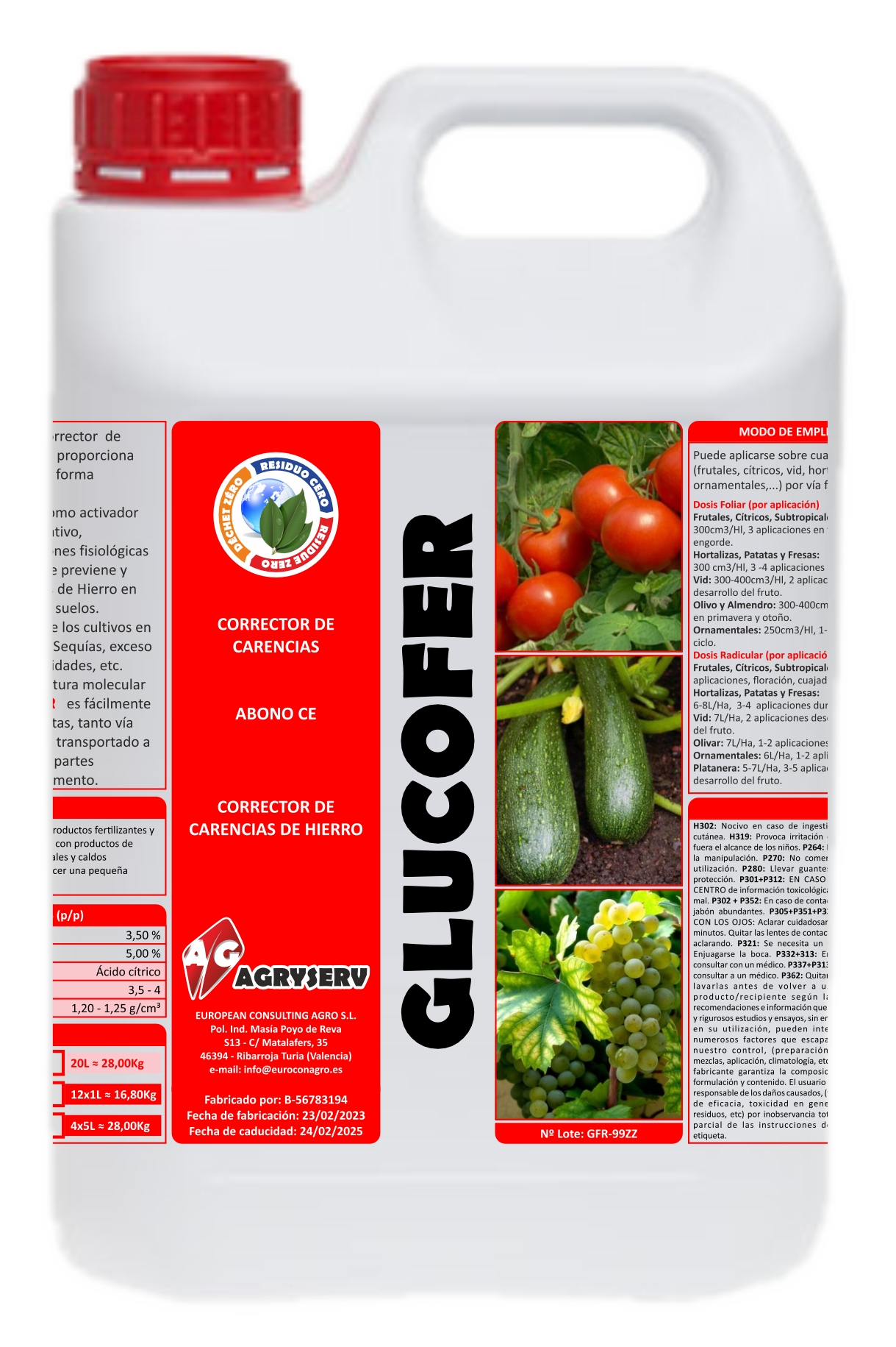 Envase GLUCOFER