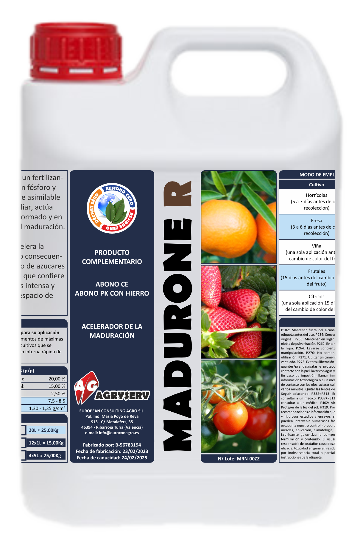 Envase MADURONE