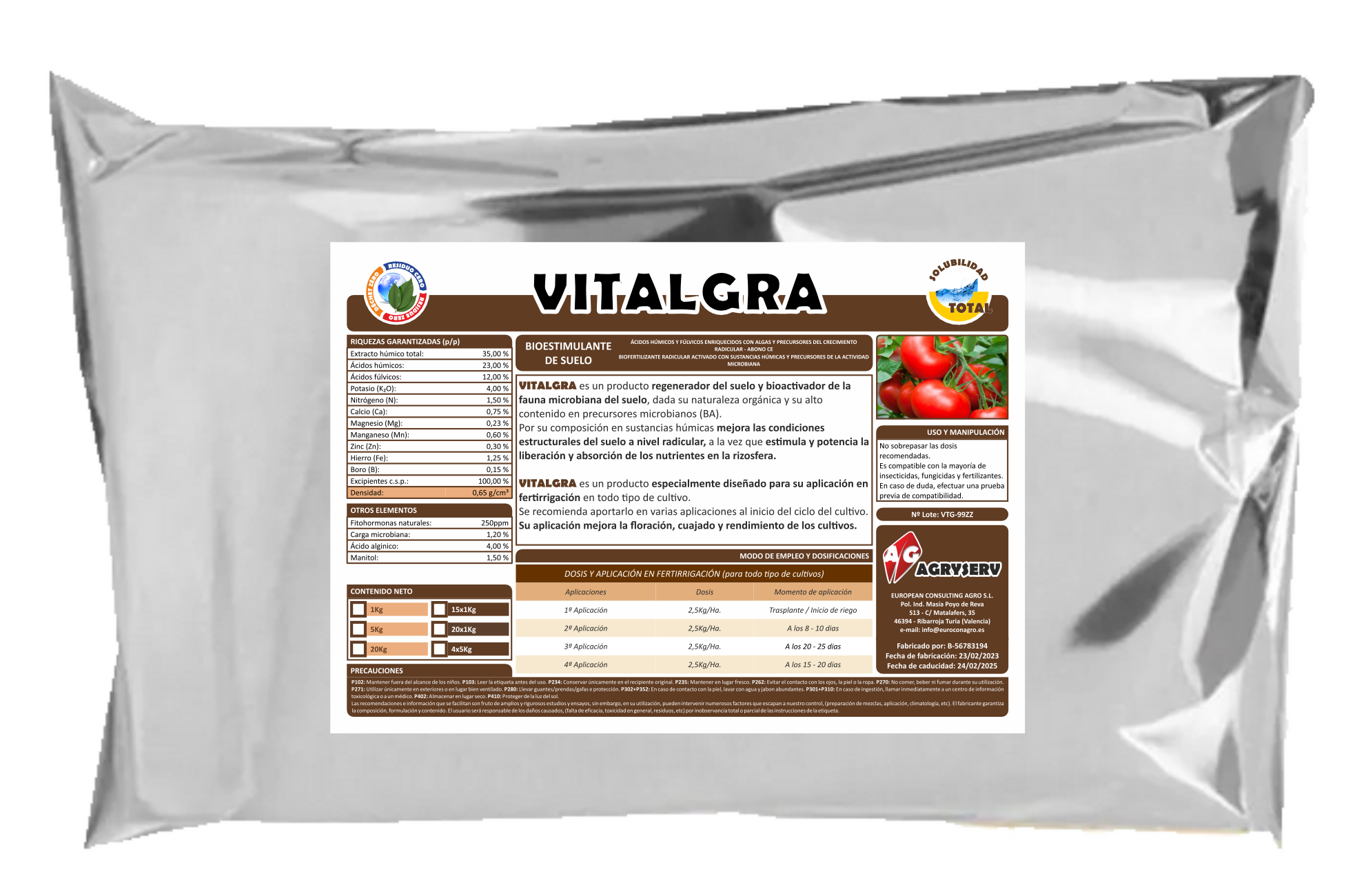 Envase VITALGRA